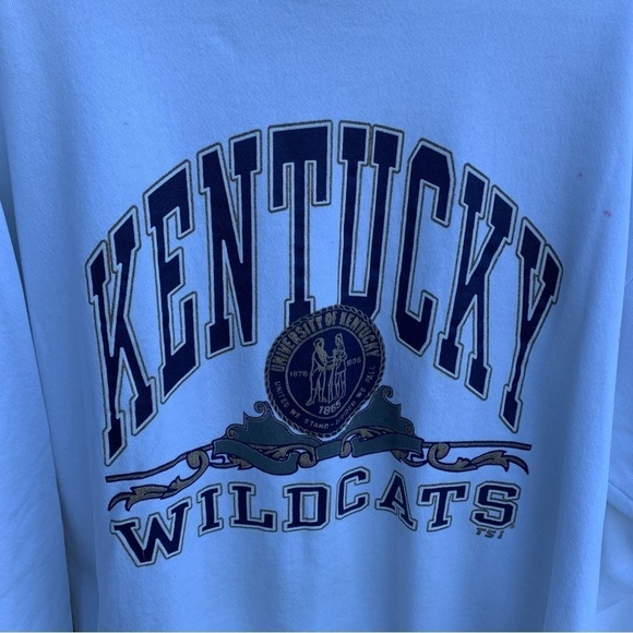 Vintage Crewneck Sweatshirt Kentucky Wildcats Size Extra Large - Picture 5 of 5
